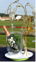 Magnum Perrier Jouet Champagne bottle - Chopard Polo Event
